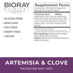 Dosing illustration for Artemisia & Clove drops