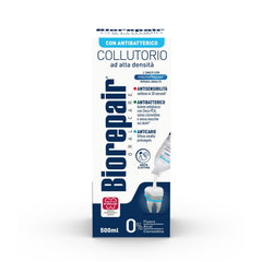Side view of Biorepair Collutorio Mouthwash bottle
