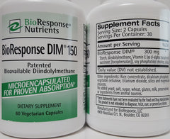 BioResponse DIM capsules and packaging