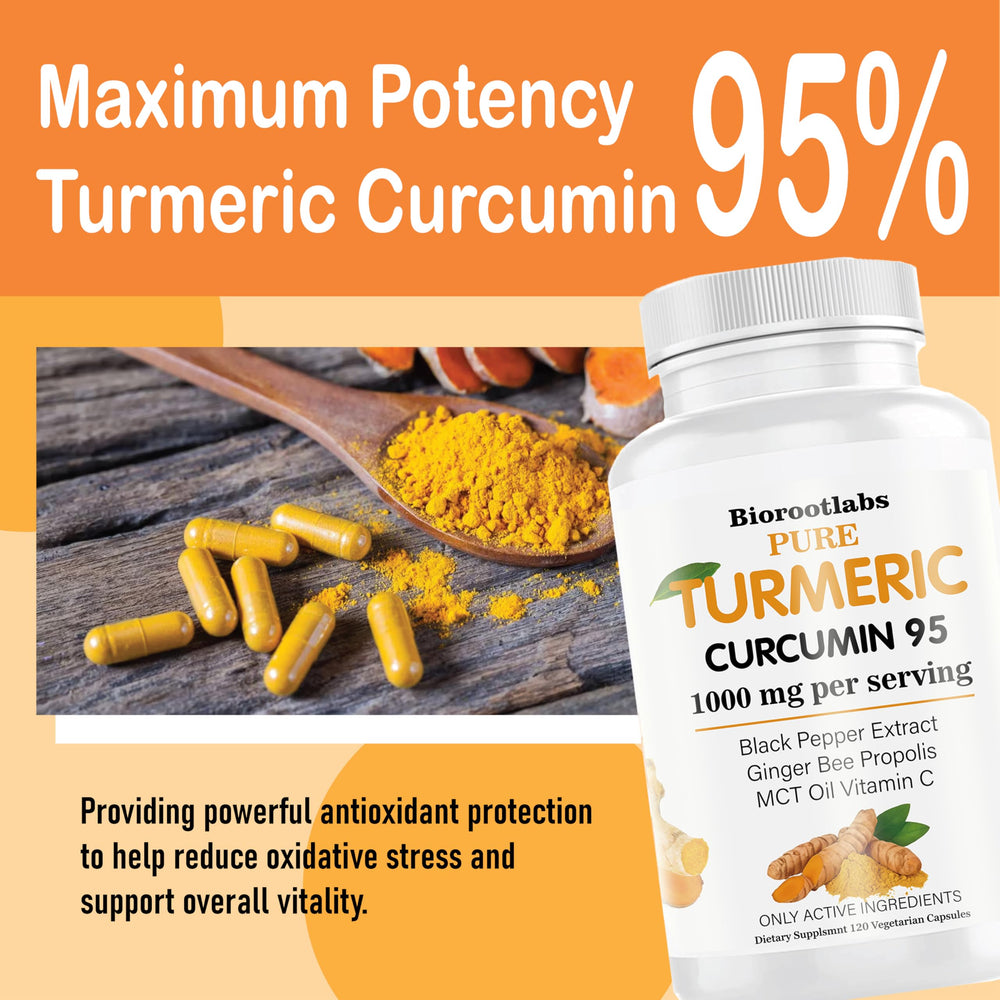 Illustration of turmeric with ginger and propolis