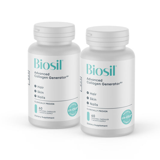 Biosil Collagen Booster bottle with front label