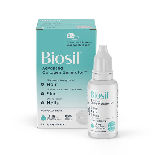 Biosil Collagen Generator 1 oz bottle with dropper