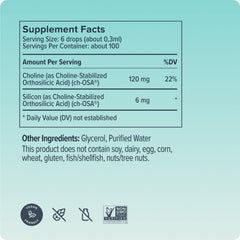 60-day supply packaging for Biosil Collagen Generator Drops