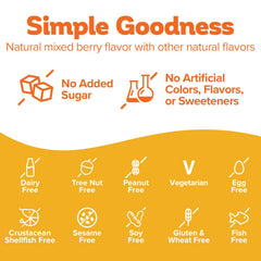 Gummies with 1.5 billion CFUs probiotics and prebiotic fiber