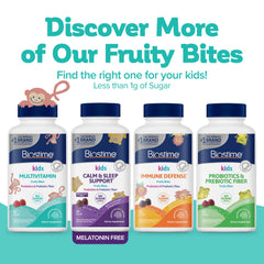 50-count bottle of Biostime Kids Multivitamin Gummies