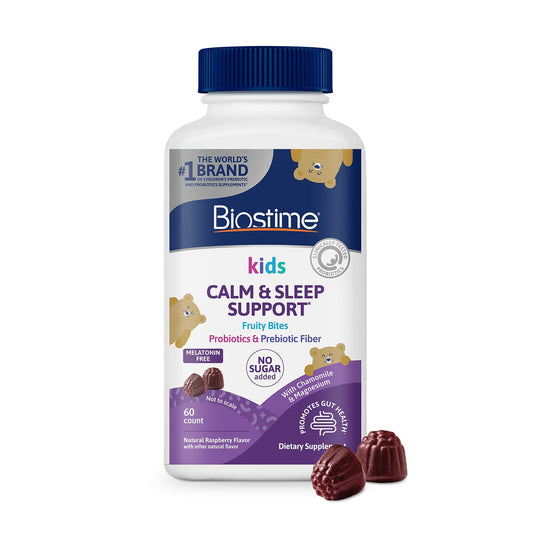 Biostime Kids Sleep Fruity Bites packaging front