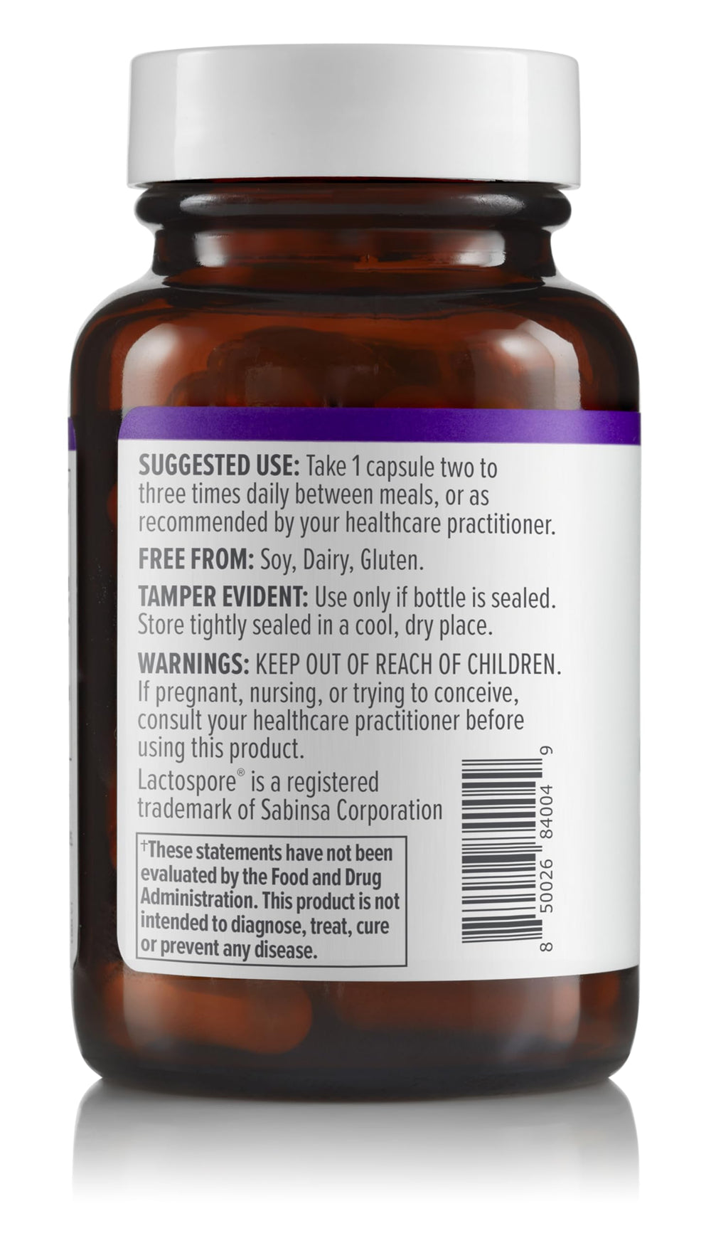 Biote Bacillus Coagulans 60 capsules bottle