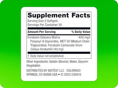 Biotest Carbolin 19 softgels close-up for easy daily metabolism support