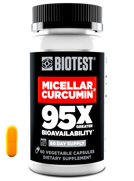 Biotest Micellar Curcumin bottle with 60 capsules