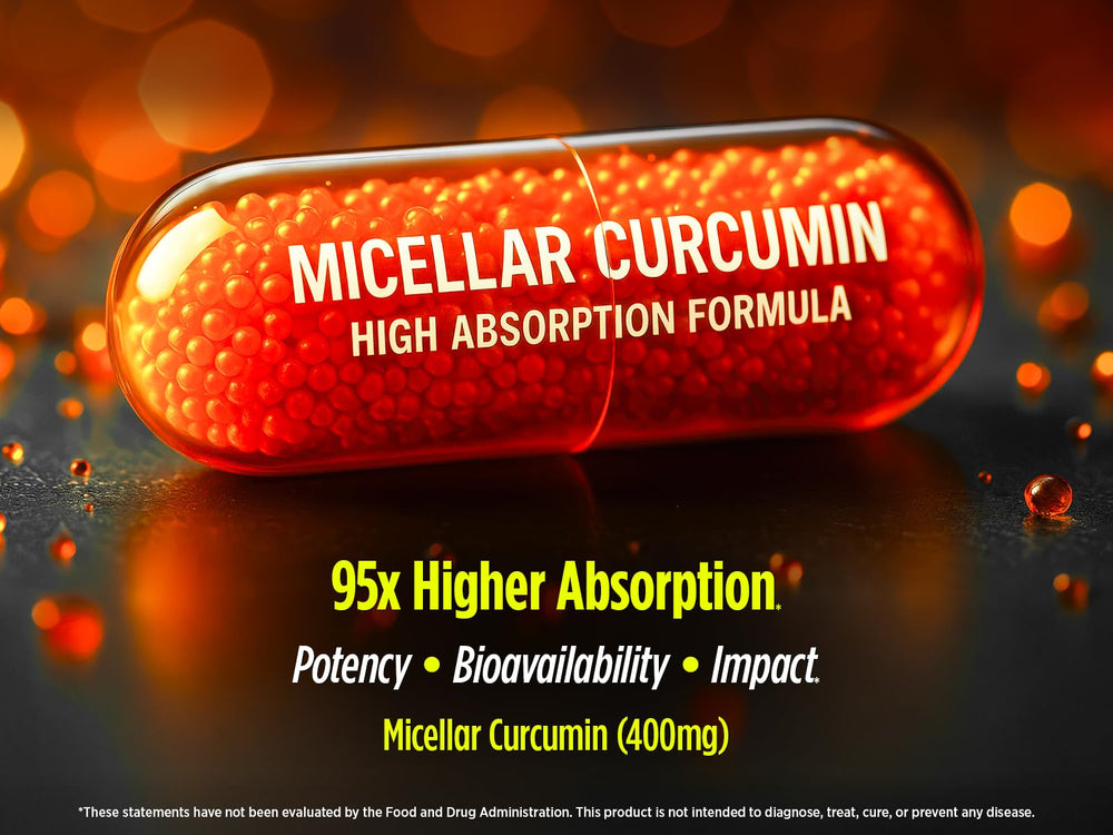 Biotest Micellar Curcumin UCLA-inspired emblem evokes innovation.