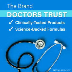 Digestive support product packaging front view