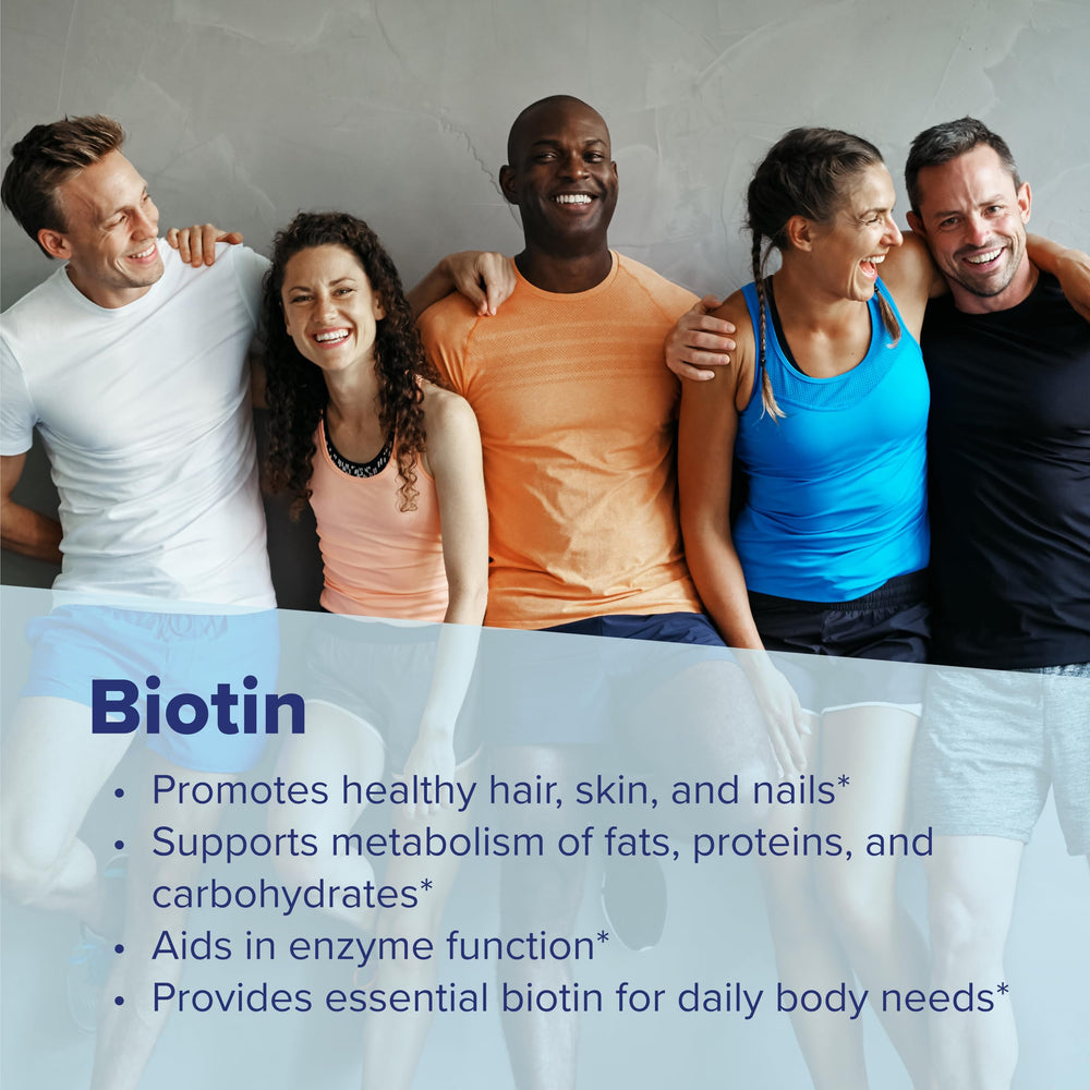 Biotin for energy metabolism and nutrient utilization