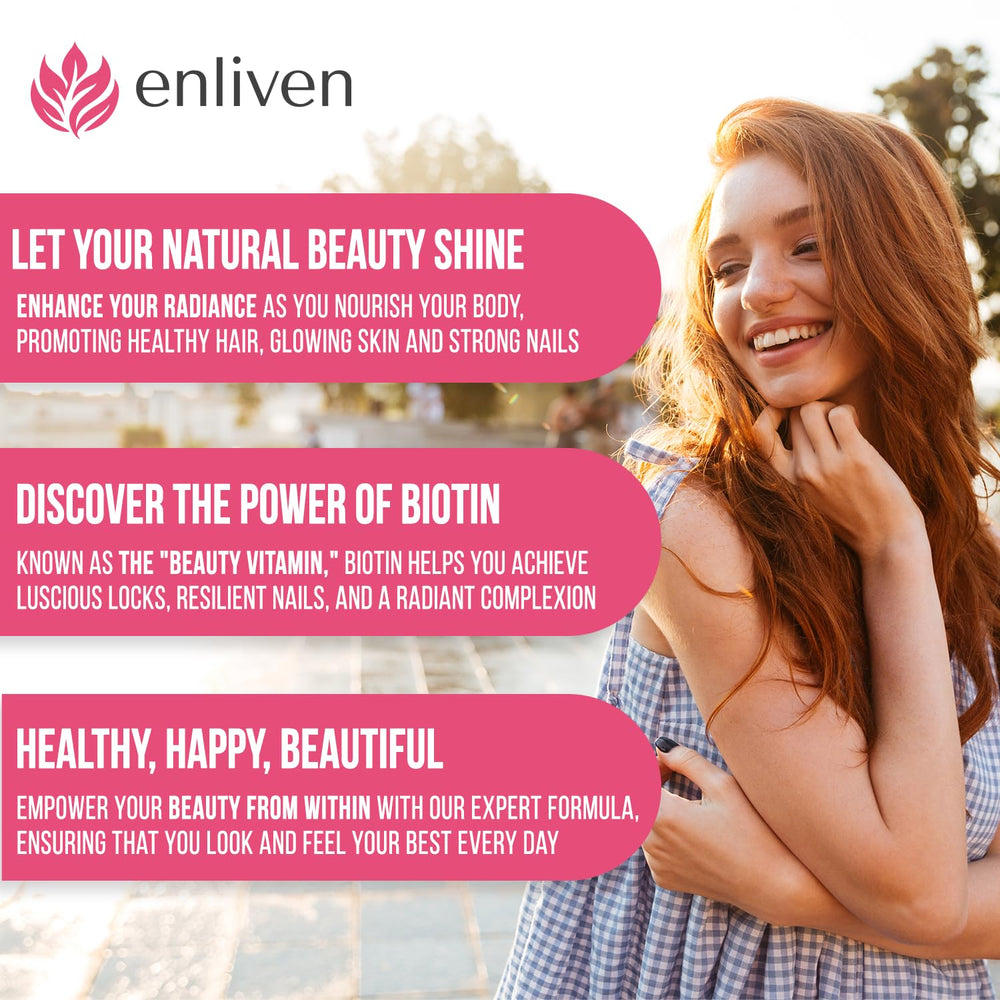 Ingredients and nutrition panel for Biotin Gummies