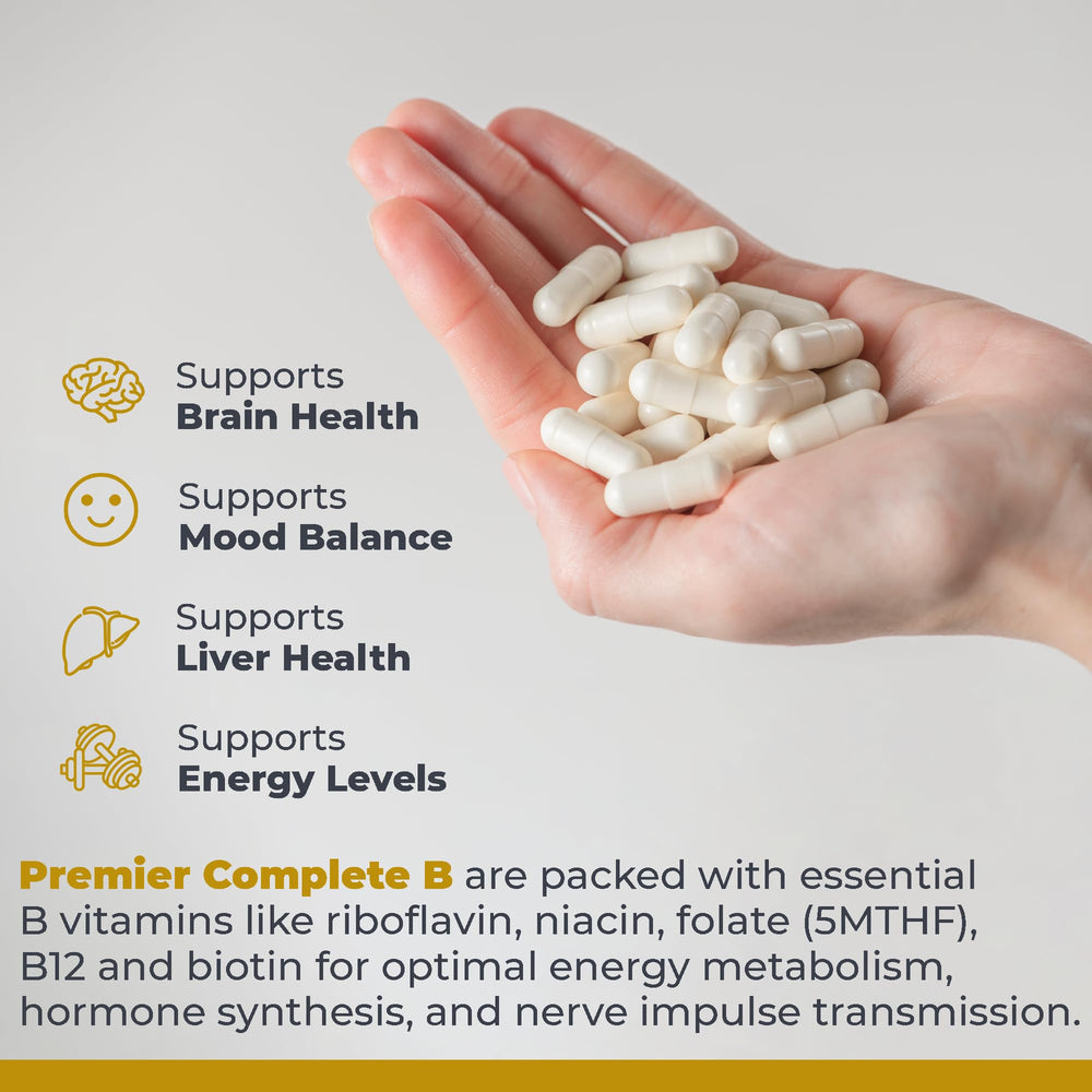 Biotin-containing Vitamin B Complex for hair health