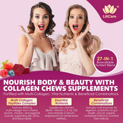 Biotin, Vitamin C and Vitamin E with collagen