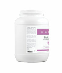 Rich thick massage crème texture close-up