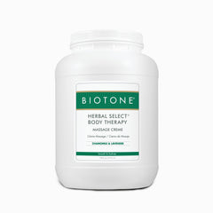 Biotone Herbal Select Massage Creme – 128 Ounce full-body massage cream