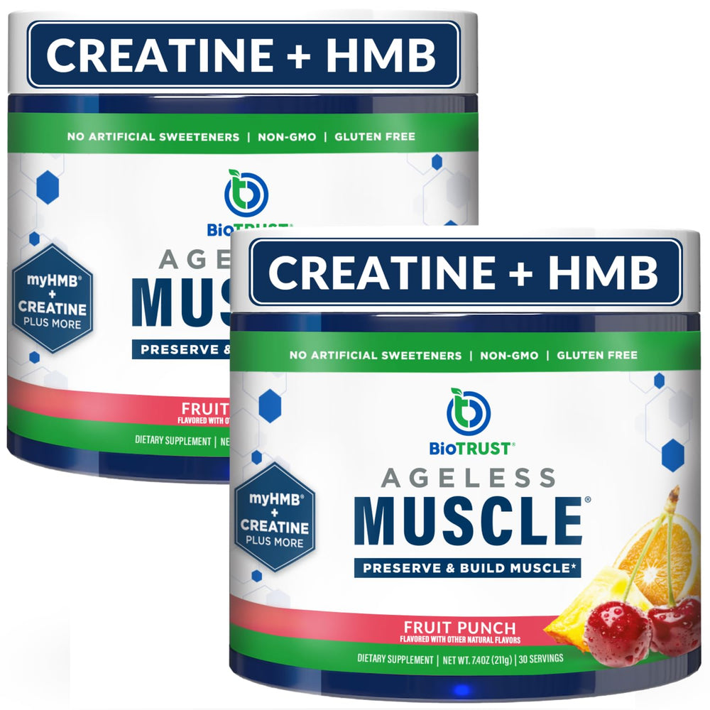 BioTRUST Ageless Muscle Builder Fruit Punch 60 Servings - hero image