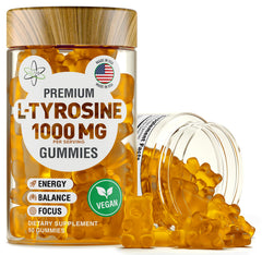 BioVit L-Tyrosine Gummies bottle and label front