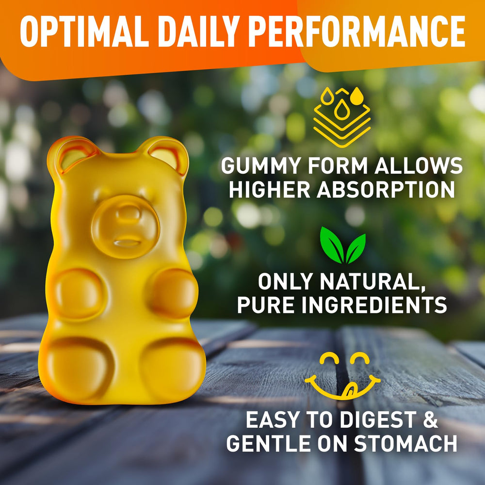 BioVit L-Tyrosine Gummies ingredients panel