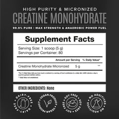 Post-workout recovery with creatine supplement