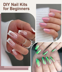BISHENGYF Mermaid Pearl Chrome nail powder coffee tint for subtle glam