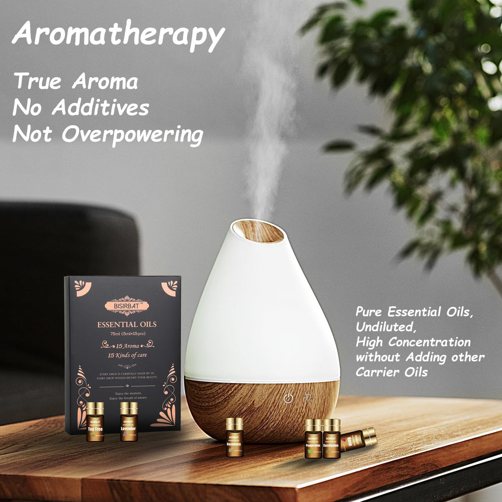 Assorted 15 x 5ml essential oils in bottles