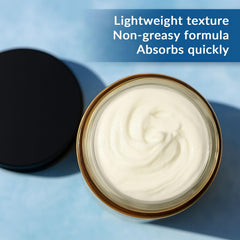 BIWQTY hands applying balm for everyday moisture