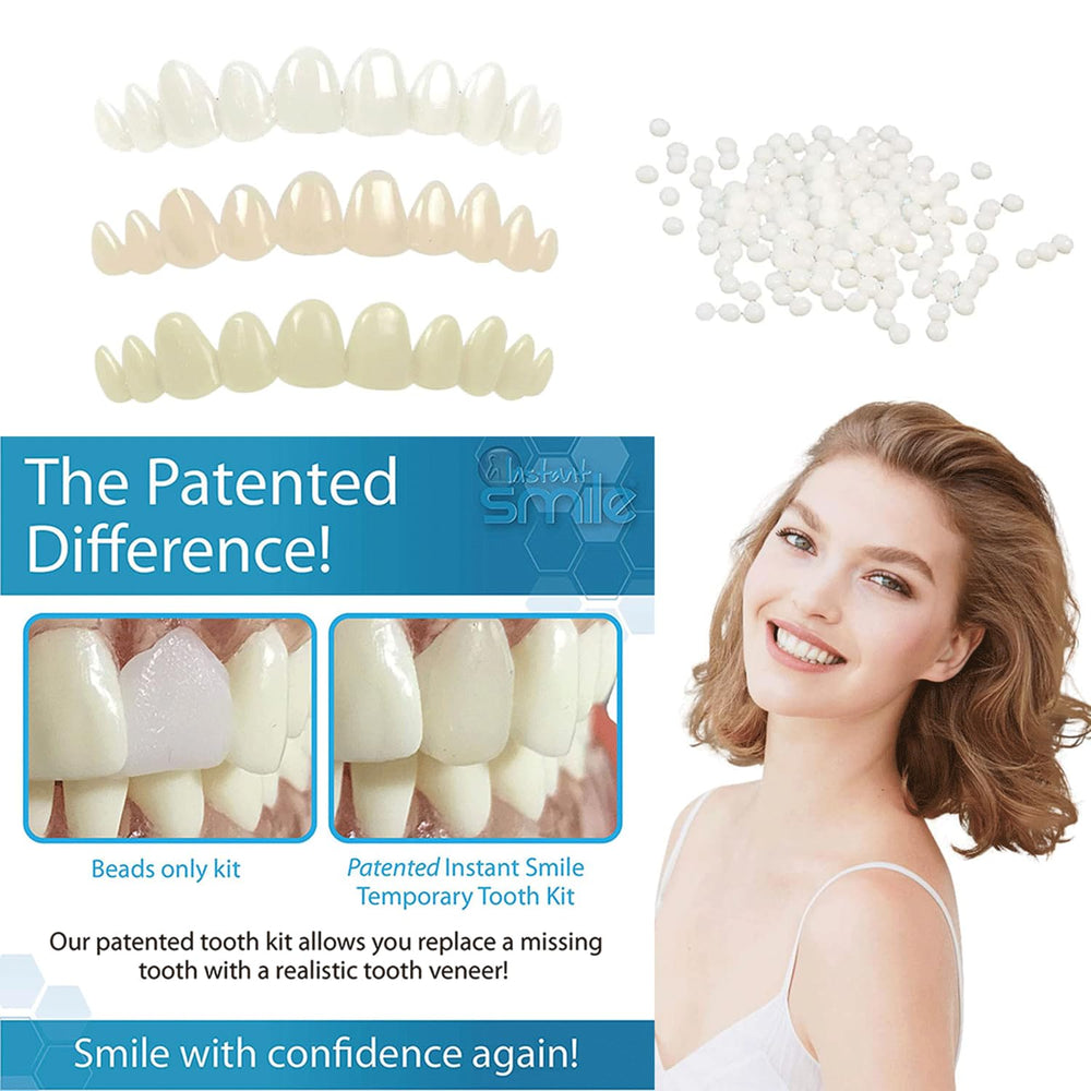 Full mouth denture practice set with movable teeth