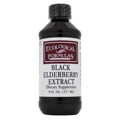 Bottle of Black Elderberry Extract 8 Ounces - front view