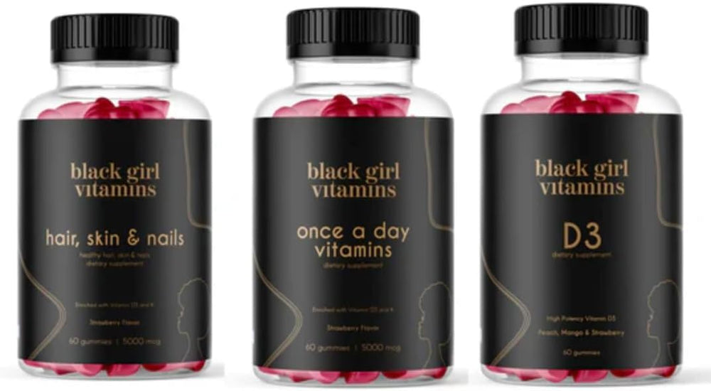 Hero image of Black Girl Vitamins Look Good Feel Good Bundle