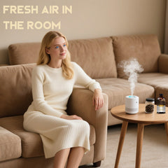 Aromatherapy diffuser with Black Pepper Essential Oil