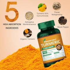 Black pepper extract for enhanced turmeric bioavailability
