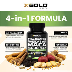 Black, red and yellow maca root extract imagery