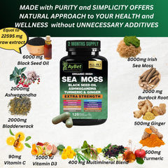 Black Seed Oil capsules in the formula