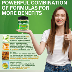 Biotin 500 mcg and hydrolyzed collagen in gummies