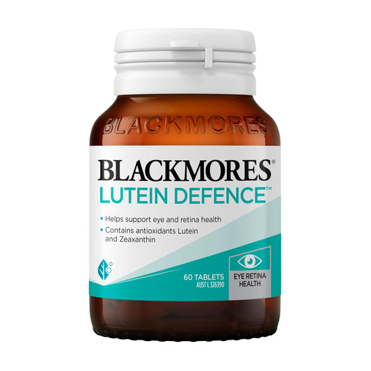 Blackmores Lutein Defence 60 Tablets bottle and packaging