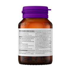 Nutrition facts label of Blackmores Superkids Multi 60 Chewables