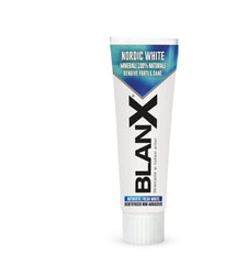BlanX Nordic White toothpaste ingredients with bamboo micro-granules