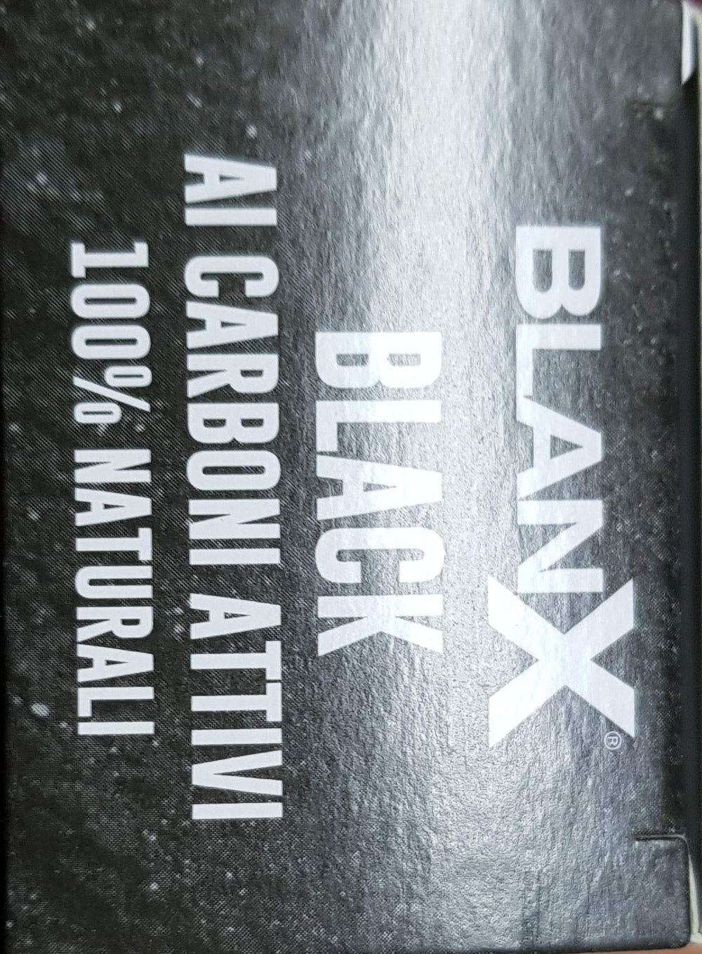Pack of two BlanX Black Whitening Toothpaste tubes