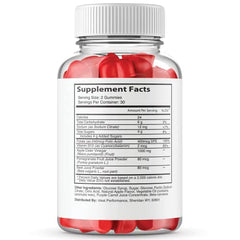 Close-up of Blast Keto ACV Gummies texture