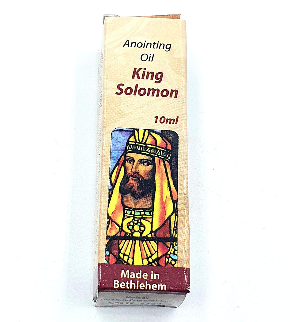 Blessed oil from Israel for prayer and healing
