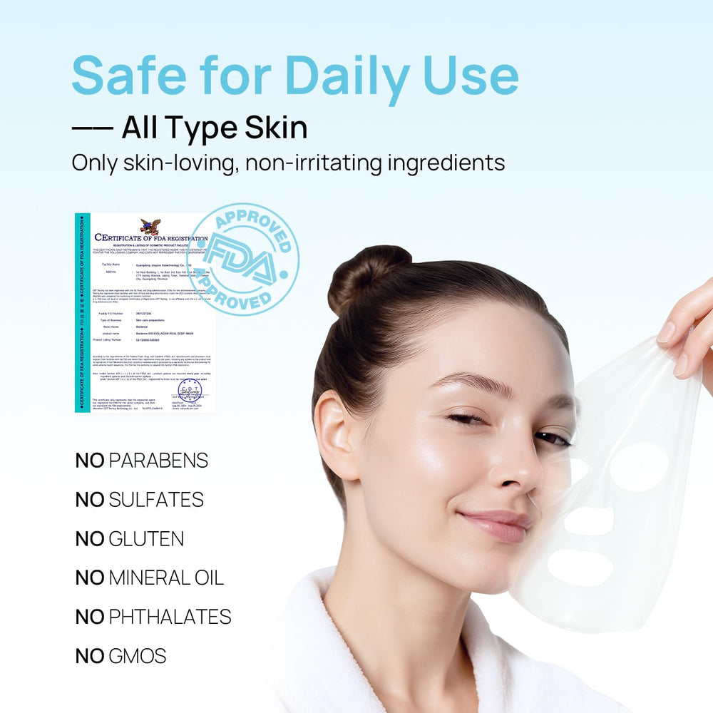 Overnight use option with hydration and smoother texture