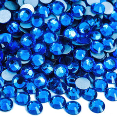 The Blinginbox Capri Blue rhinestones for nails and crafts