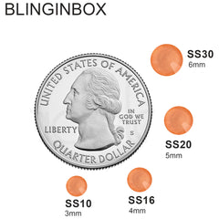 Blinginbox vibrant Living Coral stones for DIY decor projects.