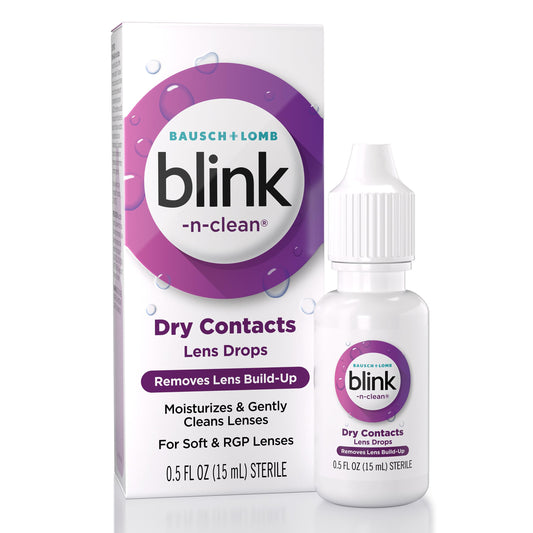Blink-N-Clean Lens Drops bottle front view
