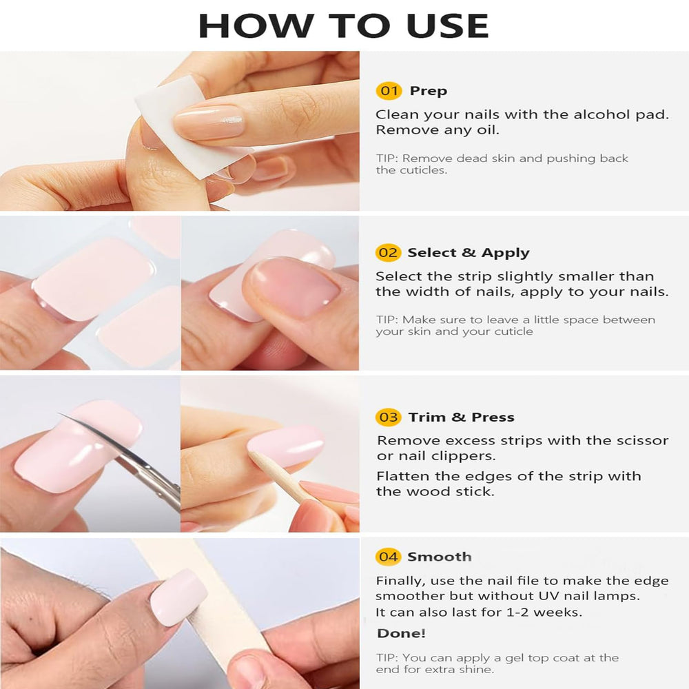 BlinkingNails glossy-pink-glitter-finish adds a polished salon-like look