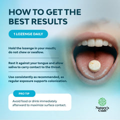 BLIS K12 dental probiotic mint lozenges 60 count