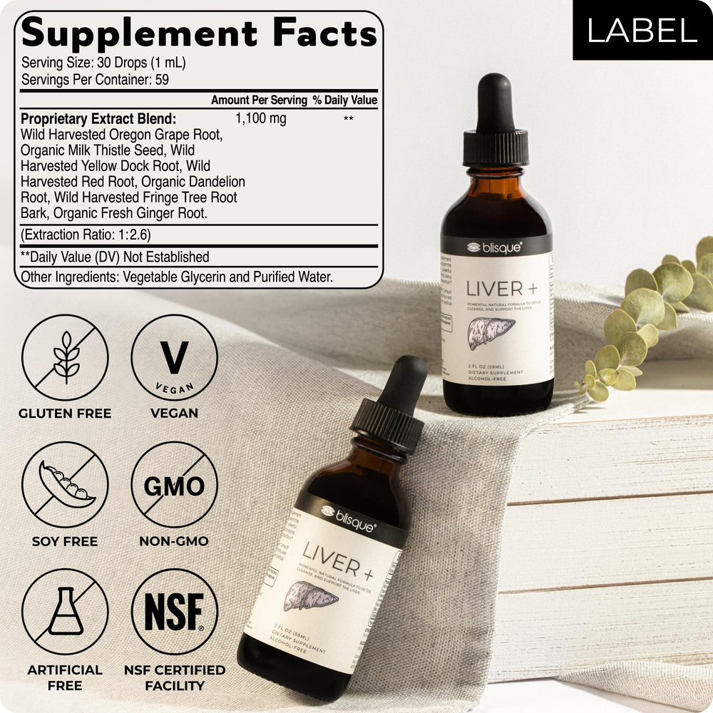 Recommended dosage for Blisque Liver Complex