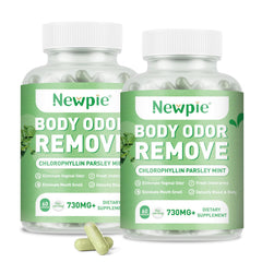 Blltzzz Body Deodorizing Supplement bottle with 60 capsules